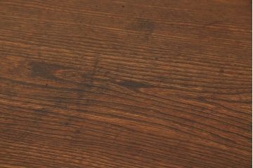 アンティーク家具　アンティーク　古い栓材のシンプルな折り畳み角ちゃぶ台(テーブル)