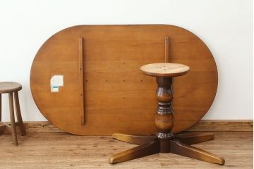 ☆中古　飛騨産業キツツキマーク穂高ダイニングテーブル(定価13万5千円)