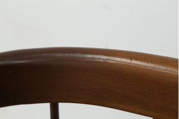 中古　飛騨産業キツツキマーク穂高アームチェア(ダイニングチェア)1脚