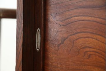 アンティーク家具　古民具・骨董　前面ケヤキ!杢目がキレイな茶箪笥