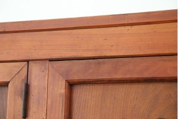 レトロ家具　昭和レトロ　銭湯の大型マス目鍵付きロッカー(1)