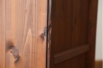 レトロ家具　昭和レトロ　銭湯の大型マス目鍵付きロッカー(2)