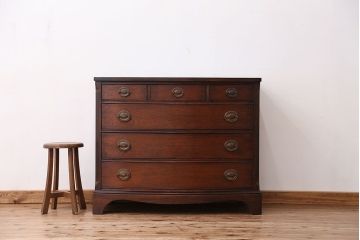 ヴィンテージ家具　アメリカンビンテージ　上品なラウンドチェスト
