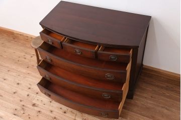 ヴィンテージ家具　アメリカンビンテージ　上品なラウンドチェスト