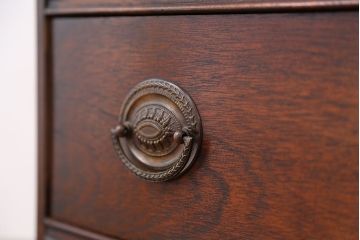 ヴィンテージ家具　アメリカンビンテージ　上品なラウンドチェスト