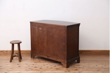ヴィンテージ家具　アメリカンビンテージ　上品なラウンドチェスト
