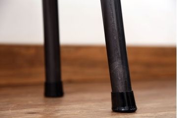 アンティーク家具　☆天板一枚板!古いケヤキ材の鉄脚ベンチ(長イス・長椅子)?