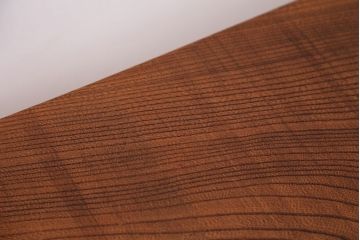 アンティーク家具　☆天板一枚板!古いケヤキ材の鉄脚ベンチ(長イス・長椅子)?