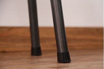アンティーク家具　☆天板一枚板!古いケヤキ材の鉄脚ベンチ(長イス・長椅子)?