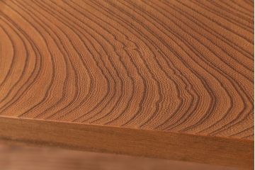 アンティーク家具　天板一枚板!古いケヤキ材の鉄脚ベンチ(長イス・長椅子)?
