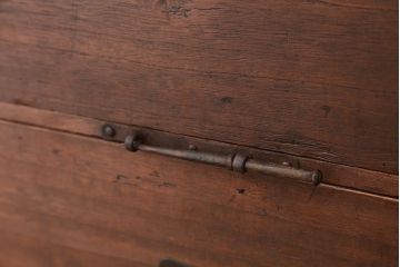 アンティーク家具　古民具・骨董 明治時代!使い込まれた観音開き時代箪笥ローボード