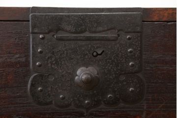 アンティーク家具　古民具・骨董 使い込まれたローチェスト(ローボード)時代箪笥