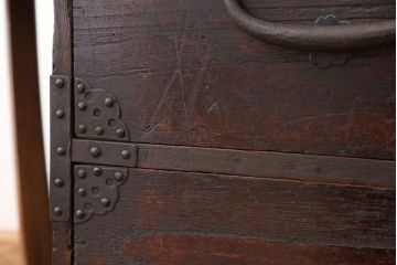 アンティーク家具　古民具・骨董 使い込まれたローチェスト(ローボード)時代箪笥