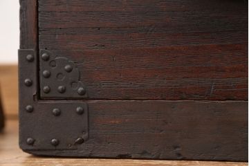 アンティーク家具　古民具・骨董 使い込まれたローチェスト(ローボード)時代箪笥