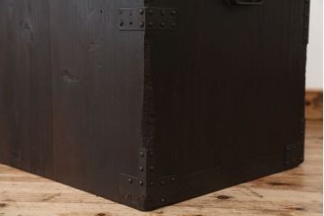 アンティーク家具　古民具・骨董 使い込まれたローチェスト(ローボード)時代箪笥