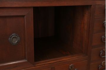 アンティーク家具　古民具・骨董　上品な関西帳場箪笥