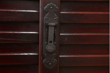 アンティーク家具　古民具・骨董　大振りな松本帳場箪笥