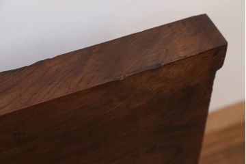 ◆特大!幅3.5m　古い欅材　一枚板(カウンター、古材、材料)
