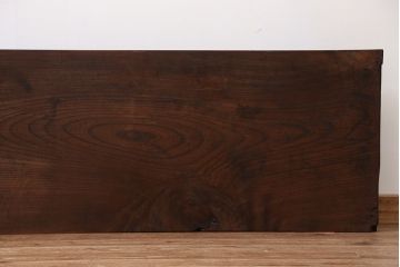 ◆特大!幅3.5m　古い欅材　一枚板(カウンター、古材、材料)