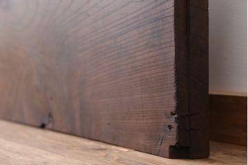 ◆特大!幅3.5m　古い欅材　一枚板(カウンター、古材、材料)