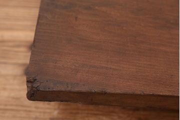 アンティーク家具　アンティーク　古い木の一枚板裁ち板(テーブル、作業台)