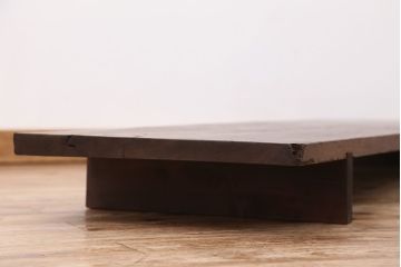 アンティーク家具　アンティーク　古い木の一枚板裁ち板(テーブル、作業台)
