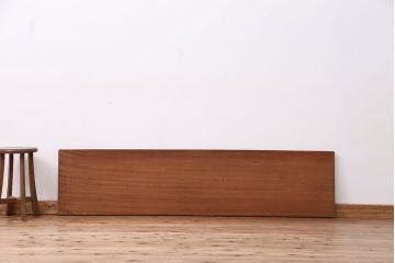 アンティーク家具　使い込まれた古材の天板　一枚板(テーブル、作業台、材料)