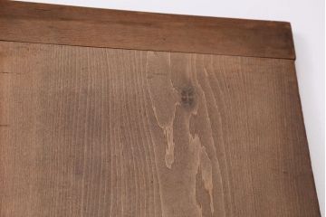 アンティーク雑貨　◆使い込まれた一枚板の古材　4枚セット(天板)