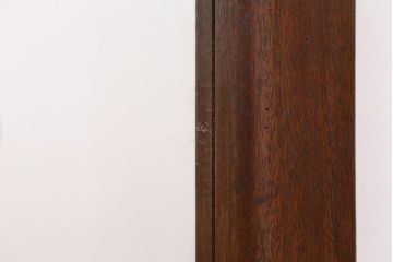 アンティーク雑貨　古い木の小振りな鏡(ミラー)