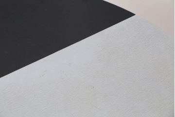 レトロ家具　ビンテージ　レトロな天板の丸型テーブル(センターテーブル)