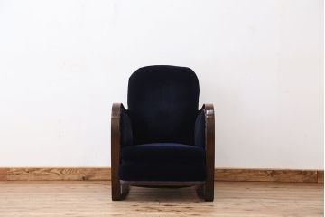 アンティーク家具　大正ロマン、古い洋館の1人掛けソファ?(椅子・イス)