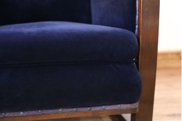 アンティーク家具　大正ロマン、古い洋館の1人掛けソファ?(椅子・イス)