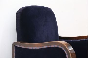 アンティーク家具　大正ロマン、古い洋館の1人掛けソファ?(椅子・イス)　　