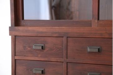 極上美品!状態抜群の作りの上質な四尺引き出し収納棚(薬箪笥)