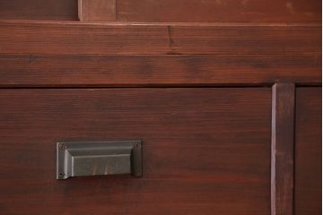 極上美品!状態抜群の作りの上質な四尺引き出し収納棚(薬箪笥)