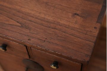 アンティーク家具　アンティーク　可愛いデザイン!総桐小引き出し(小物入れ)