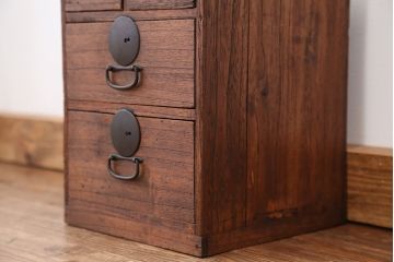 アンティーク家具　アンティーク　可愛いデザイン!総桐小引き出し(小物入れ)