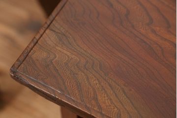アンティーク家具　総欅!木目の素晴らしい花台