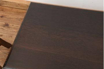 アンティーク家具　珍品!珍しいデザインの角ちゃぶ台