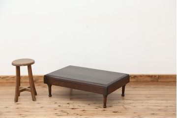 アンティーク家具　珍品!珍しいデザインの角ちゃぶ台