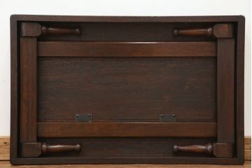 アンティーク家具　珍品!珍しいデザインの角ちゃぶ台