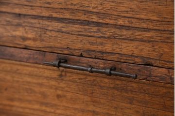 アンティーク家具　古民具・骨董　観音開き時代箪笥ローボード(ローチェスト)