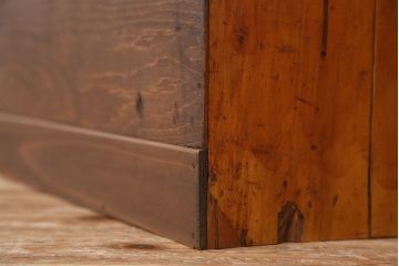重厚!古い雑貨のレトロな34杯引き出し(ドロワー・薬箪笥)