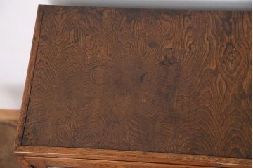 アンティーク家具　前面欅!木目の素晴らしい本箱