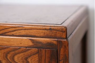 アンティーク家具　前面欅!木目の素晴らしい本箱