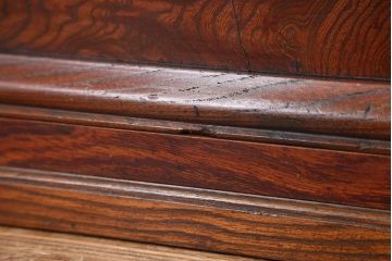 アンティーク家具　前面欅!木目の素晴らしい本箱