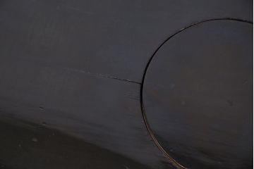 アンティーク家具　珍品!天板丸抜きのちゃぶ台