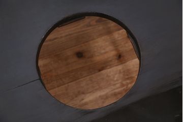 アンティーク家具　珍品!天板丸抜きのちゃぶ台