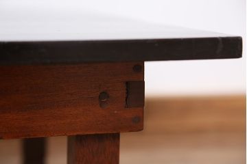 アンティーク家具　珍品!天板丸抜きのちゃぶ台