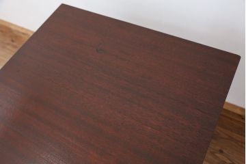 アンティーク家具　和風アンティーク!古い木の引き出し付きテーブル(作業台・机)